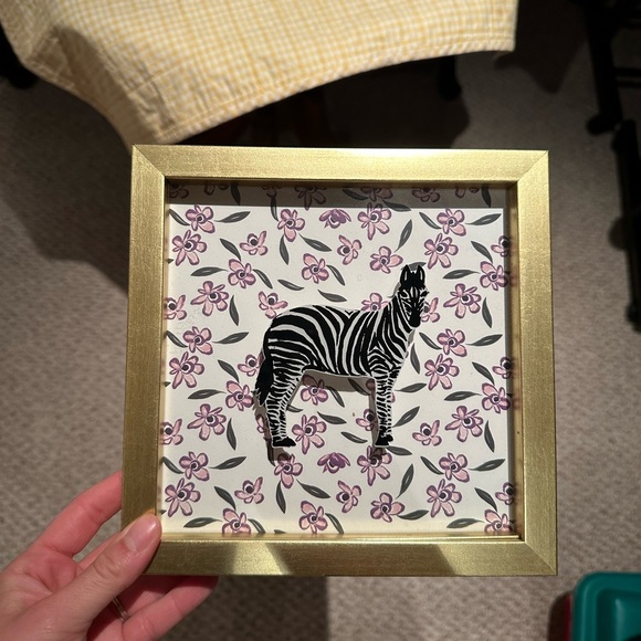 Opalhouse Wall Decor Target Opalhouse Zebra Floral Wall Art Poshmark